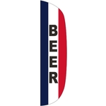 3' x 15' Message Flutter Flag - Beer