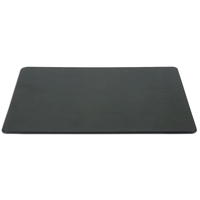 Top-grain black leather conference pad measuring 17" x 14" with a... from ASI...