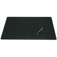 Classic Black Leather Conference Pad