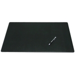 Classic Black Leather Conference Pad