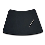 Classic Black Leather Conference Pad for Round Table