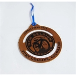 2.75" - Shaped Leatherette Ornaments