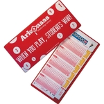 Lottery Playslip Holder - 4 1/4" X 9"