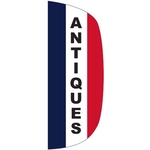 3' x 8' Message Flutter Flag - Antiques
