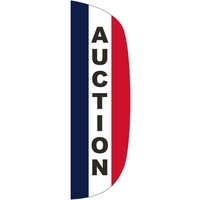 3 x 10' Auction message feather flag, flutter style.... from ASI 80228 Quinn