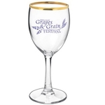 8.5 oz nuance clear stem wine