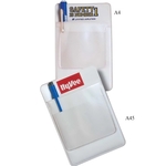 Pocket Protector With 3" X 3" Clear Flap