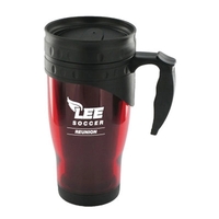 16 oz traveler travel mug. Every coffee drinker will welcome... from ASI...