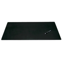 Top-grain black leather conference pad measuring 34" x 20" with a... from ASI...