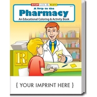 A Trip to the Pharmacy coloring book.... from ASI 45815 Coloring Book...