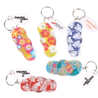 Flip flop key chain.... from ASI 52710 Lincoln Line / Essef - Lincoln Line