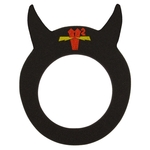 Devil Horns Foam Visor