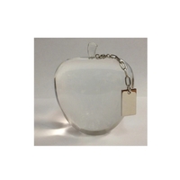 CRYSTAL APPLE WITH CHAIN & TAG... from ASI 55540 Furniward Company / Furniward