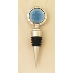 Wine Bottle Stopper with Clear Stones