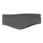Charcoal Grey Fleece Over-the-Ear Headband