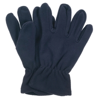 Navy Blue Fleece Gloves