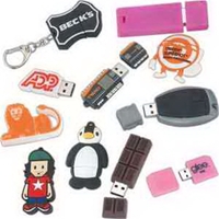 Custom USB drive with key-chain attachment.... from ASI 90859 Tempo...