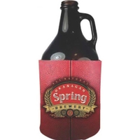 Growler coolie made from scuba-foam with collapsible style bottom... from ASI...