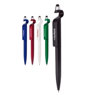 Pillar Twist Action Stylus Ballpoint with Device Stand