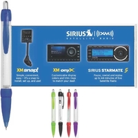 Banner Pen Click-Action Ballpoint with Pull-Out Banner.... from ASI 46755...