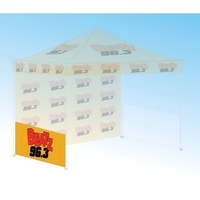 10 Foot Polyester Tent Side Skirt Half Wall 2 Color Print... from ASI 30442...