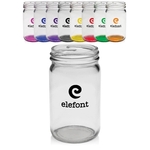 8 oz. Small Color Mason Jars