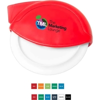 Pizza Cutter easily slices pizzas, quesadillas, brownies and more. Contoured...