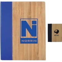 Bamboo sticky notebook.... from ASI 47700 ZZ MERGED - Crown/IMAGEN Brands