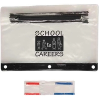 15 mil PVC Clear Pencil Pouch that's CPSIA compliant.... from ASI 52840 Evans...