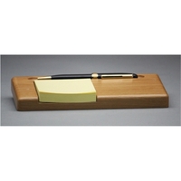 Wooden notepad holder measures 4 1/4" x 8" and is a... from ASI 92531 Unique...