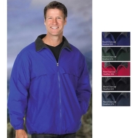Wind and water resistant jacket with fleece lining.... from ASI 50930...