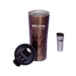 Diamante 16 oz Double-Wall Stainless Steel Tumbler