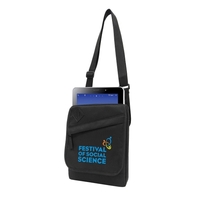 9" x 12.5" x 1" polyester padded shoulder bag for tablet... from ASI 37980...