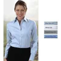 Ladies' 100% cotton pinpoint shirt.... from ASI 50930 Dunbrooke / Dunbrooke®