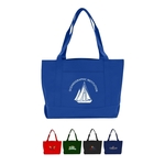 Solid Color Boat Tote