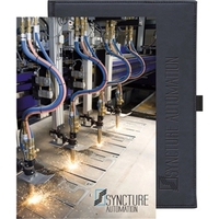 7" x 9.5" large hardbound journal with deboss imprint, 125 sheets... from ASI...