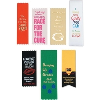 Satinkote ribbon comes with imprint in one standard foil color. Various......