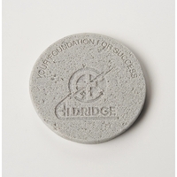 Round Concrete Coaster Natural