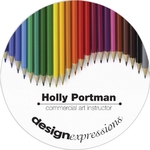 Full Color Shape Badge 3" Diameter