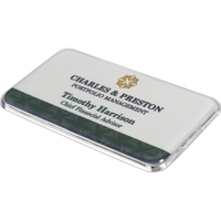 1 1/2" x 3" snap on cover badge with full color... from ASI 81500 Navitor Inc...