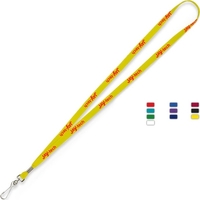 3/8" Import Air Ship Supersoft Polyester Silkscreen Lanyard