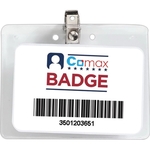 Blue Ash H Clear Badge Holder