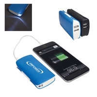 Power bank charger for phones and tablets with USB output. Also... from ASI...