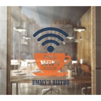 Clear repositionable window decal.... from ASI 81500 Navitor Inc / Navitor...