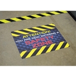 Full Color Repositionable Floor Decal