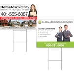 Full Color Plastic Yard Sign