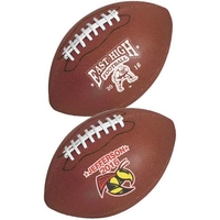 14" full size synthetic leather football with customization.... from ASI...