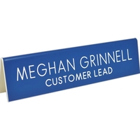 Engraved Table Tent Sign