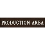 Engraved Plastic Sign 10" Wide