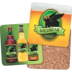 Lenticular Coasters - 4" Square Animated Flip Image